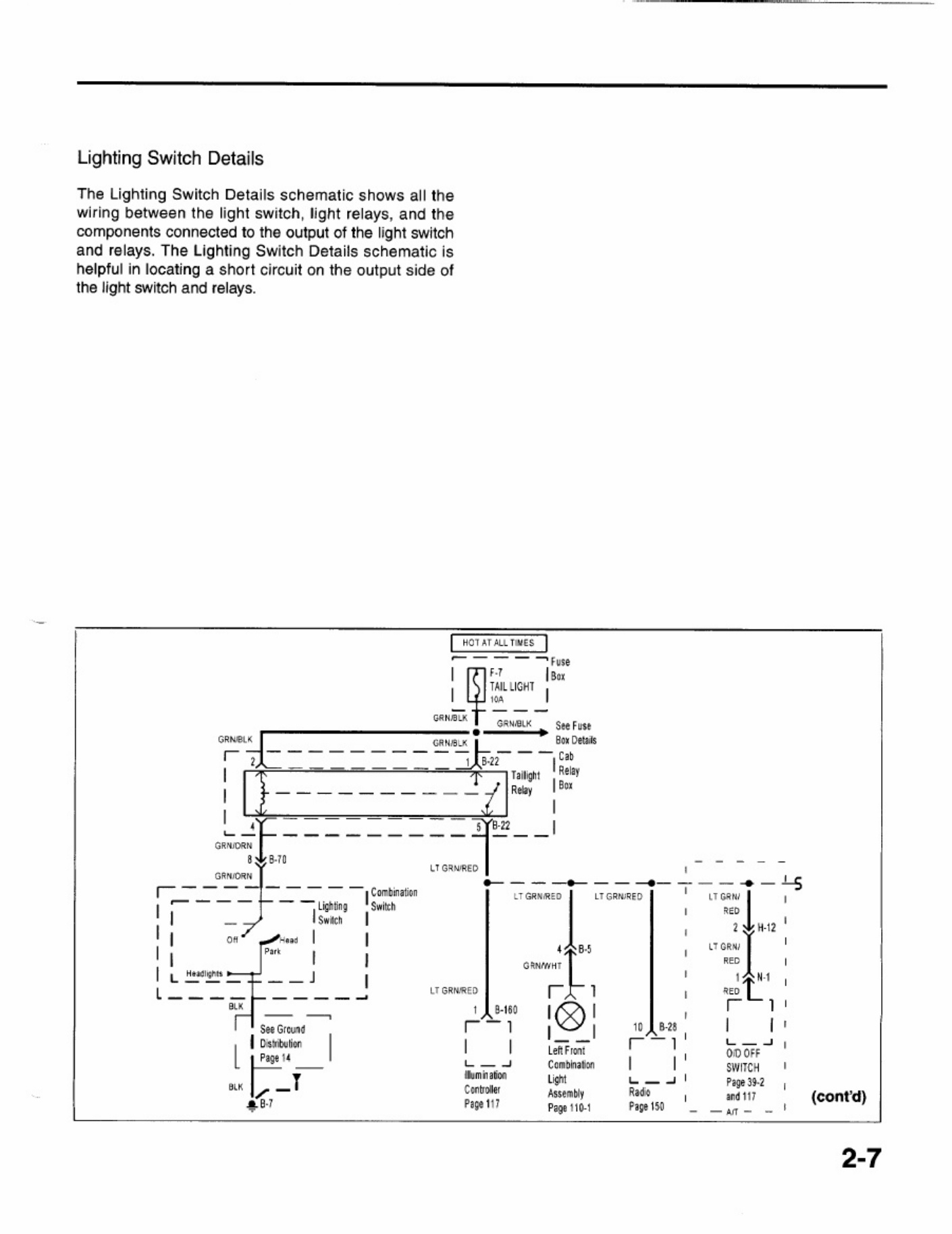 Sample 2 of Isuzu NPR NQR 2001 Electrical Troubeshoot Complete Electrical Wiring Schematic & System Diagram [PDF]