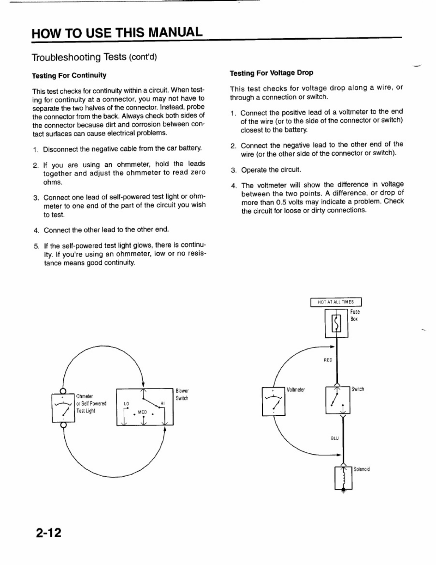 Sample 8 of Isuzu NPR NQR 2001 Electrical Troubeshoot Complete Electrical Wiring Schematic & System Diagram [PDF]