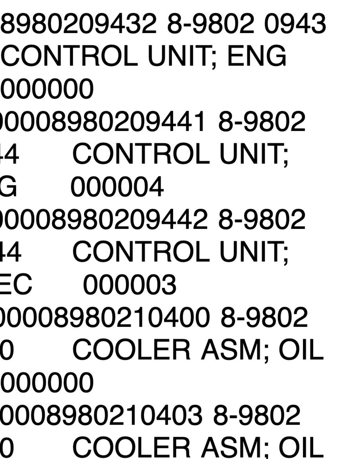 Sample 7 of Isuzu Parts and Technical Manual [PDF]