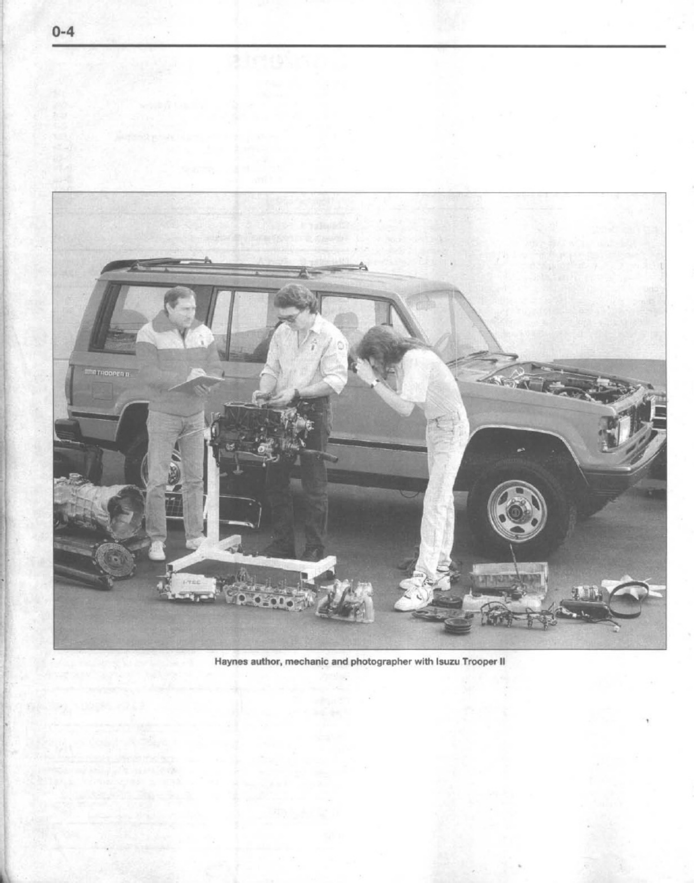 Sample 2 of Isuzu Pick-Ups Trooper Workshop Service Manual [PDF]