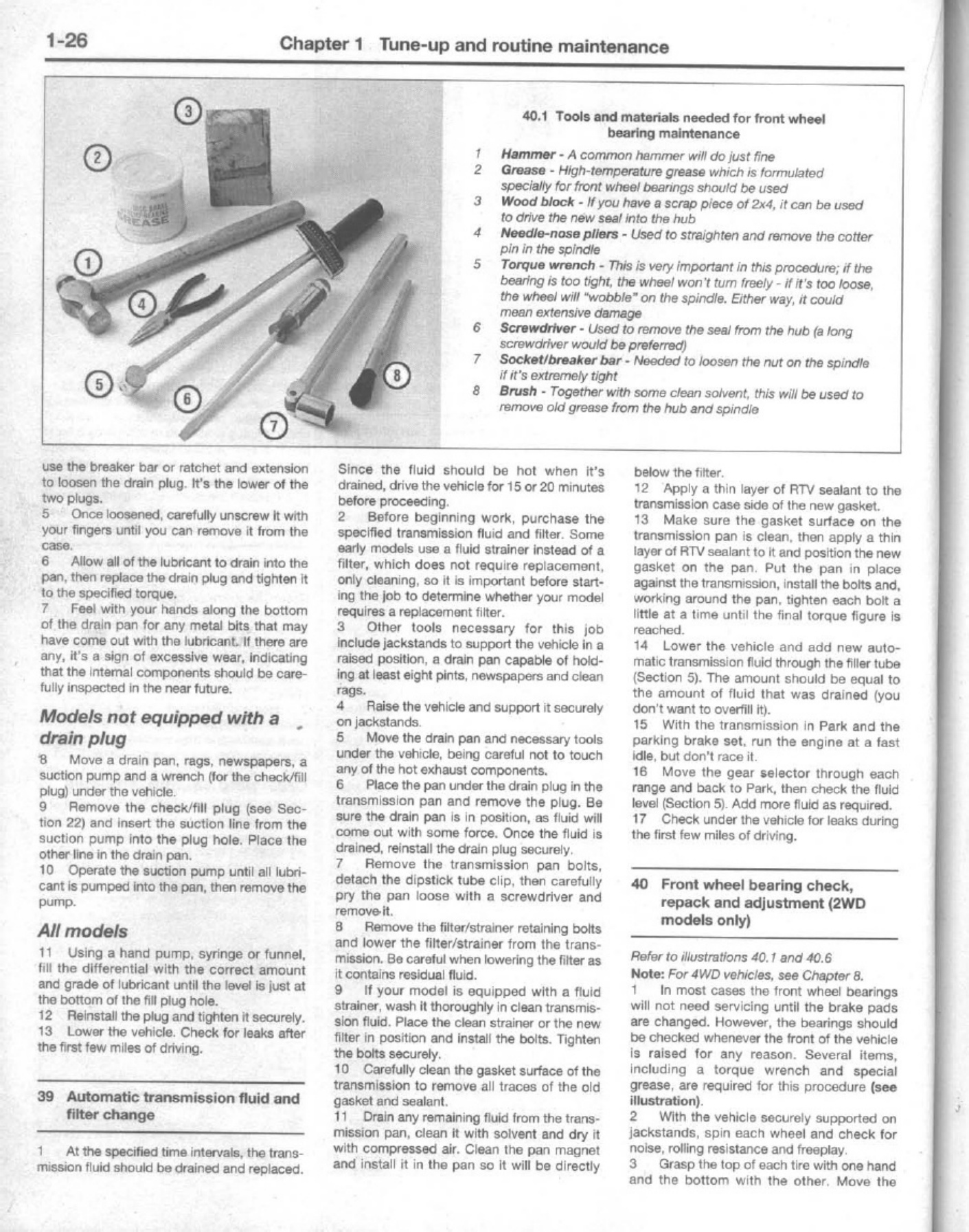 Sample 4 of Isuzu Pick-Ups Trooper Workshop Service Manual [PDF]