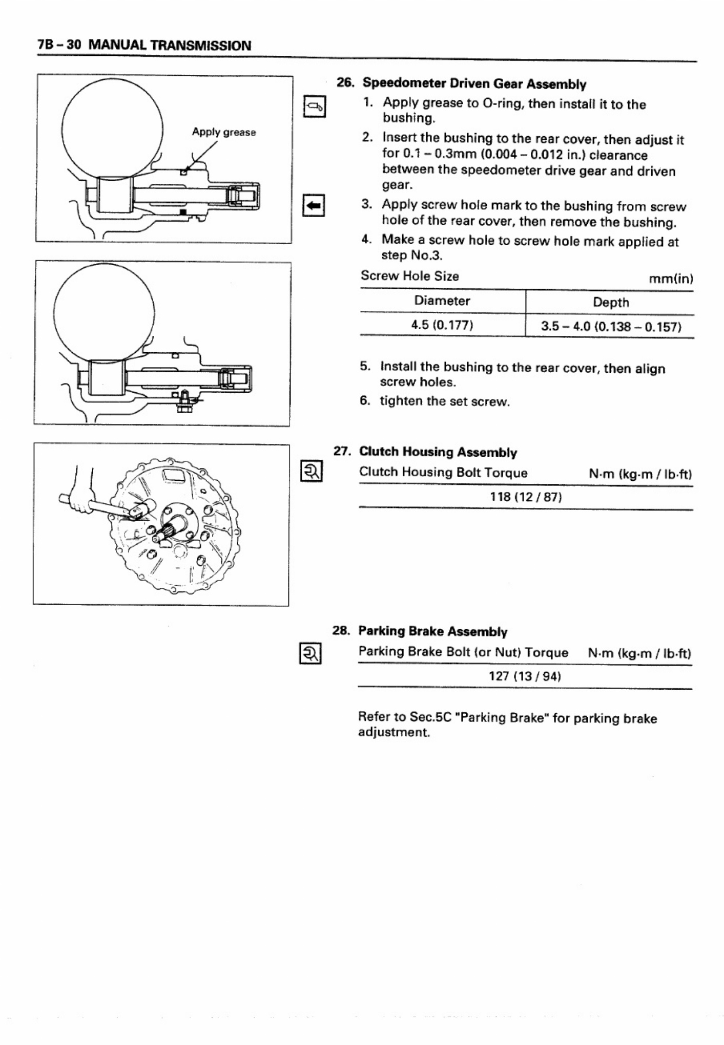 Sample 4 of Isuzu Trans Clutch MBJ Technical Manual [PDF]