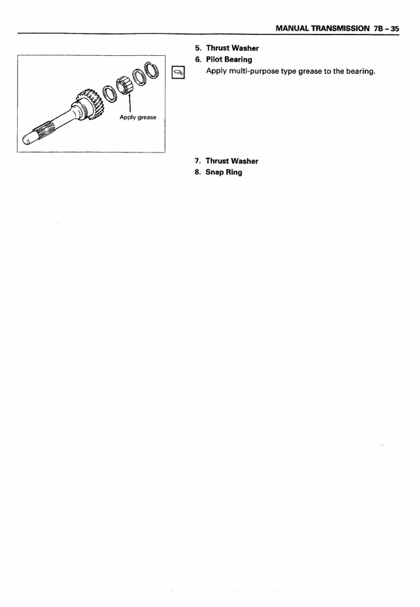 Sample 5 of Isuzu Trans Clutch MBJ Technical Manual [PDF]
