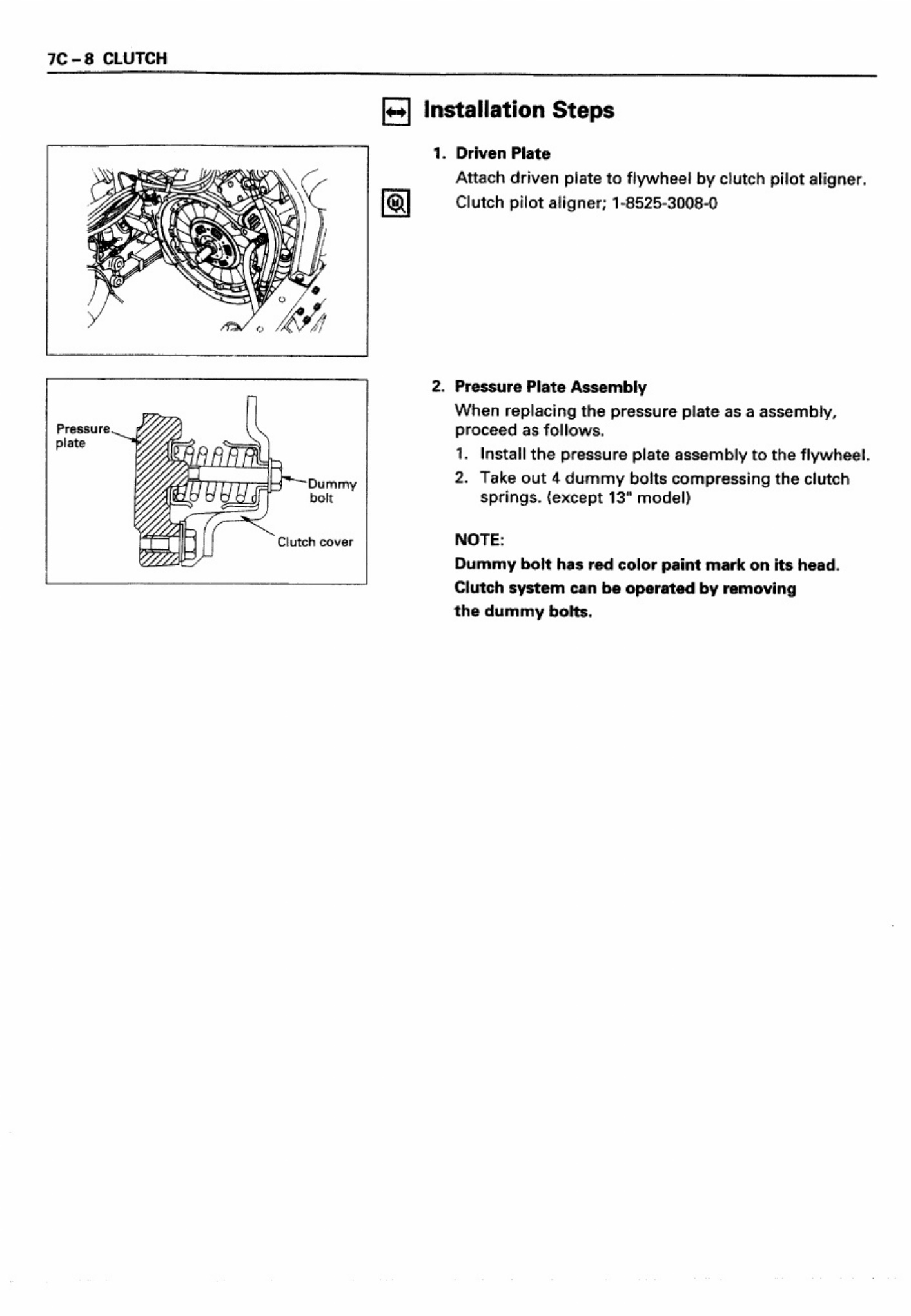 Sample 7 of Isuzu Trans Clutch MBJ Technical Manual [PDF]