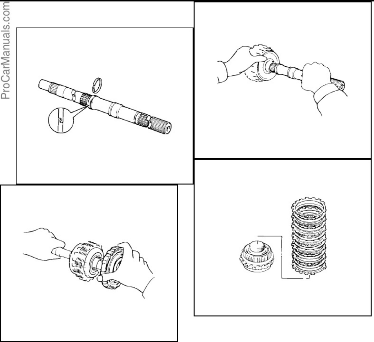 Sample 7 of Isuzu Transmission AW30 40LE Model Workshop Service Manual [PDF]