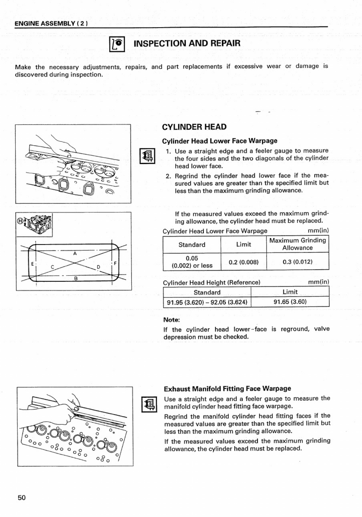 Sample 4 of Isuzu Trooper Engine 4jg2 Workshop Service Manual [PDF]