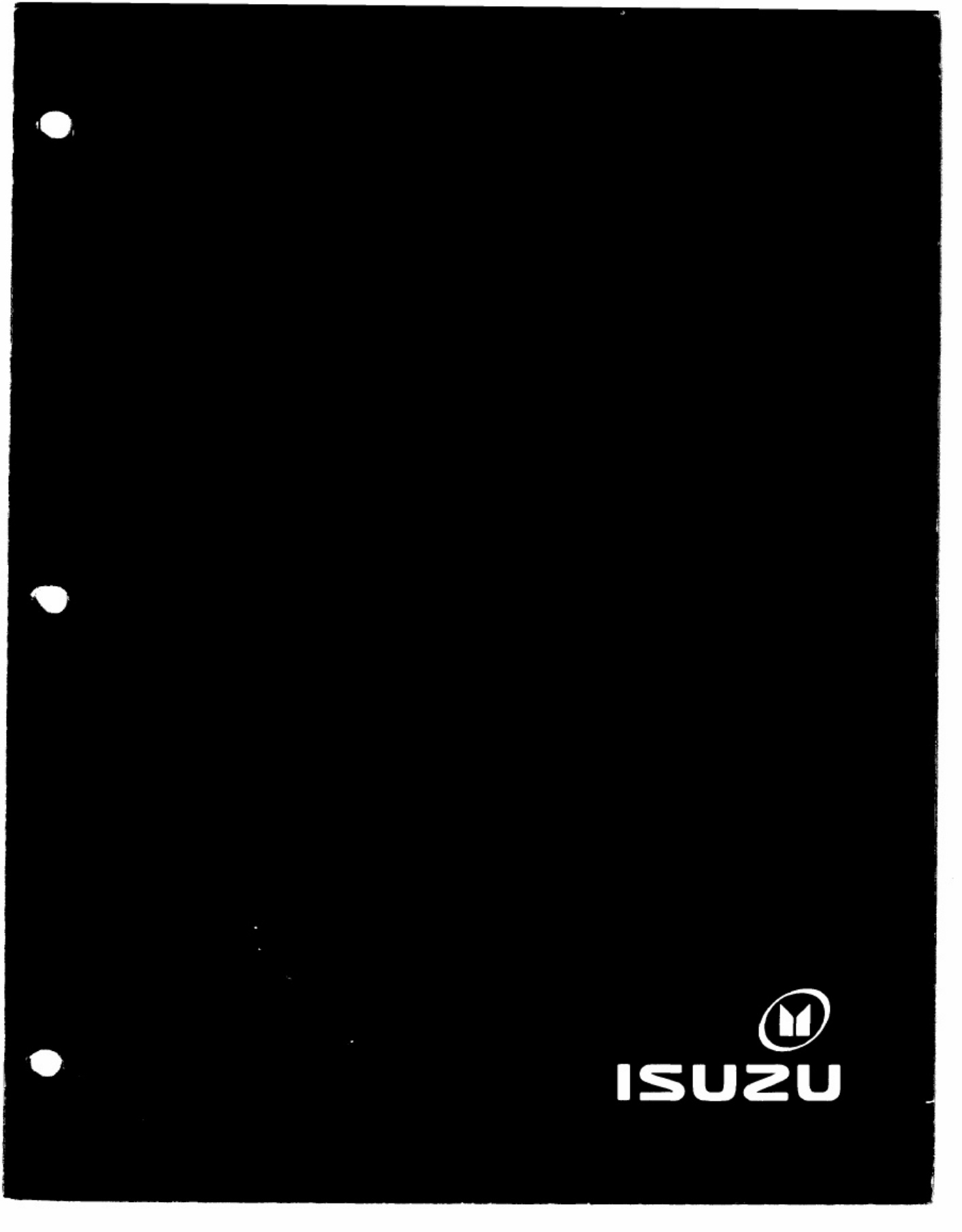 Sample 4 of Isuzu Trooper Ux 1995 Electrical Troubles Complete Electrical Wiring Schematic & System Diagram [PDF]