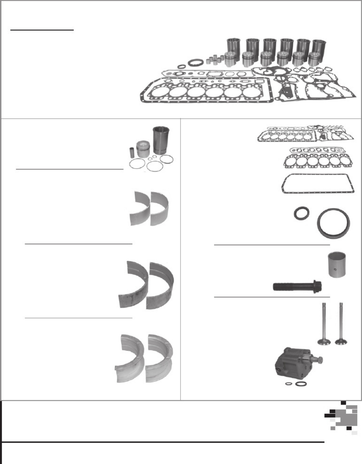 John Deere John Deere Engine Overhaul Kits Gui Technical Manual [PDF] cover