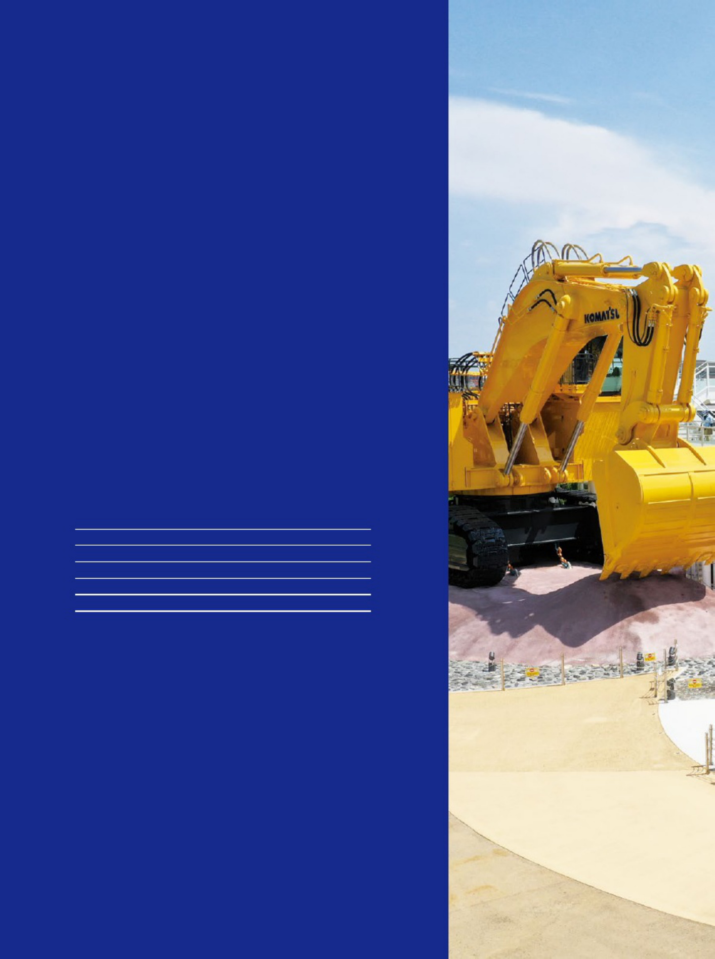 Komatsu 2022 Sustainability Report Technical Manual [PDF] cover