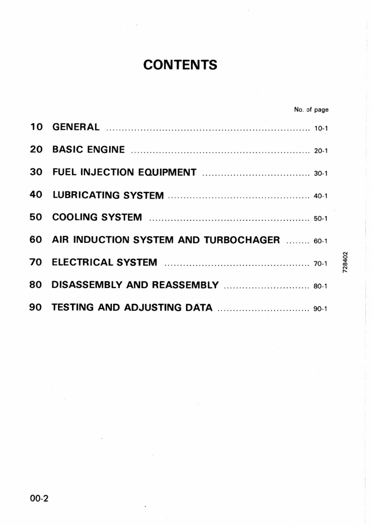 Sample 2 of Komatsu 3D72 Workshop Service Manual [PDF]