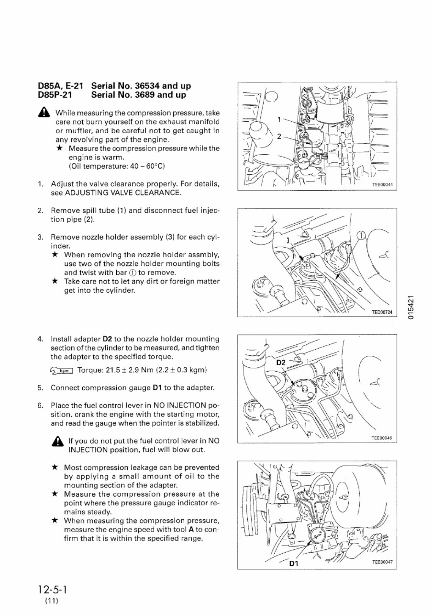 Sample 4 of Komatsu D85 Technical Manual [PDF]
