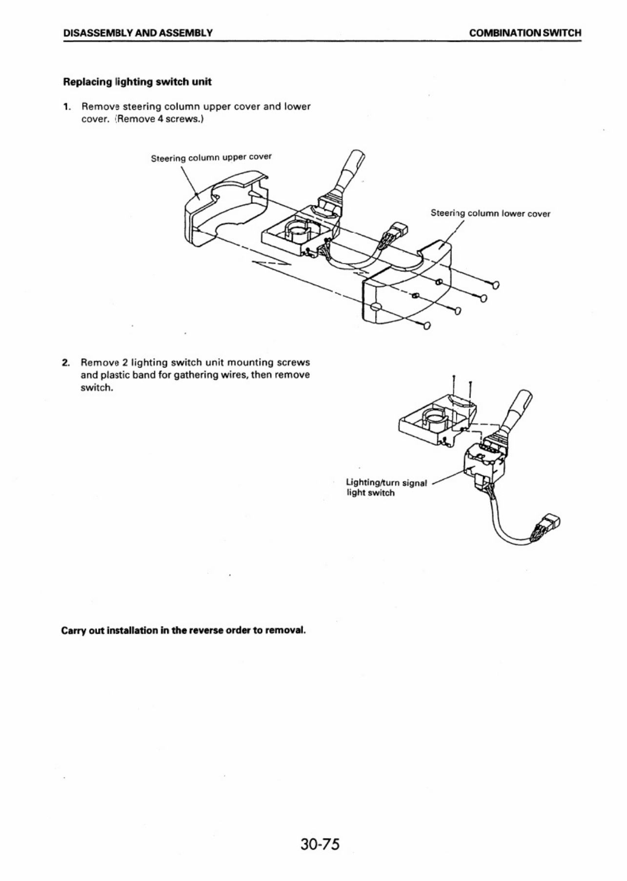 Sample 6 of Komatsu Forklift Technical Manual [PDF]