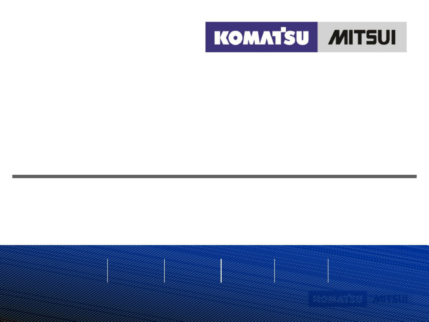 Komatsu Fundamentos de Electricidad Ko Technical Manual [PDF] cover
