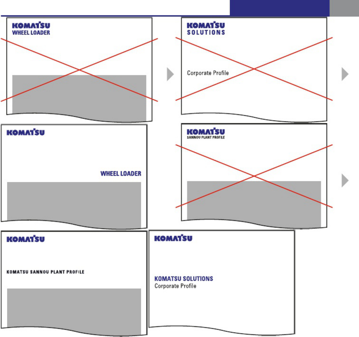 Komatsu Logotype Usage Guidelines Technical Manual [PDF] cover