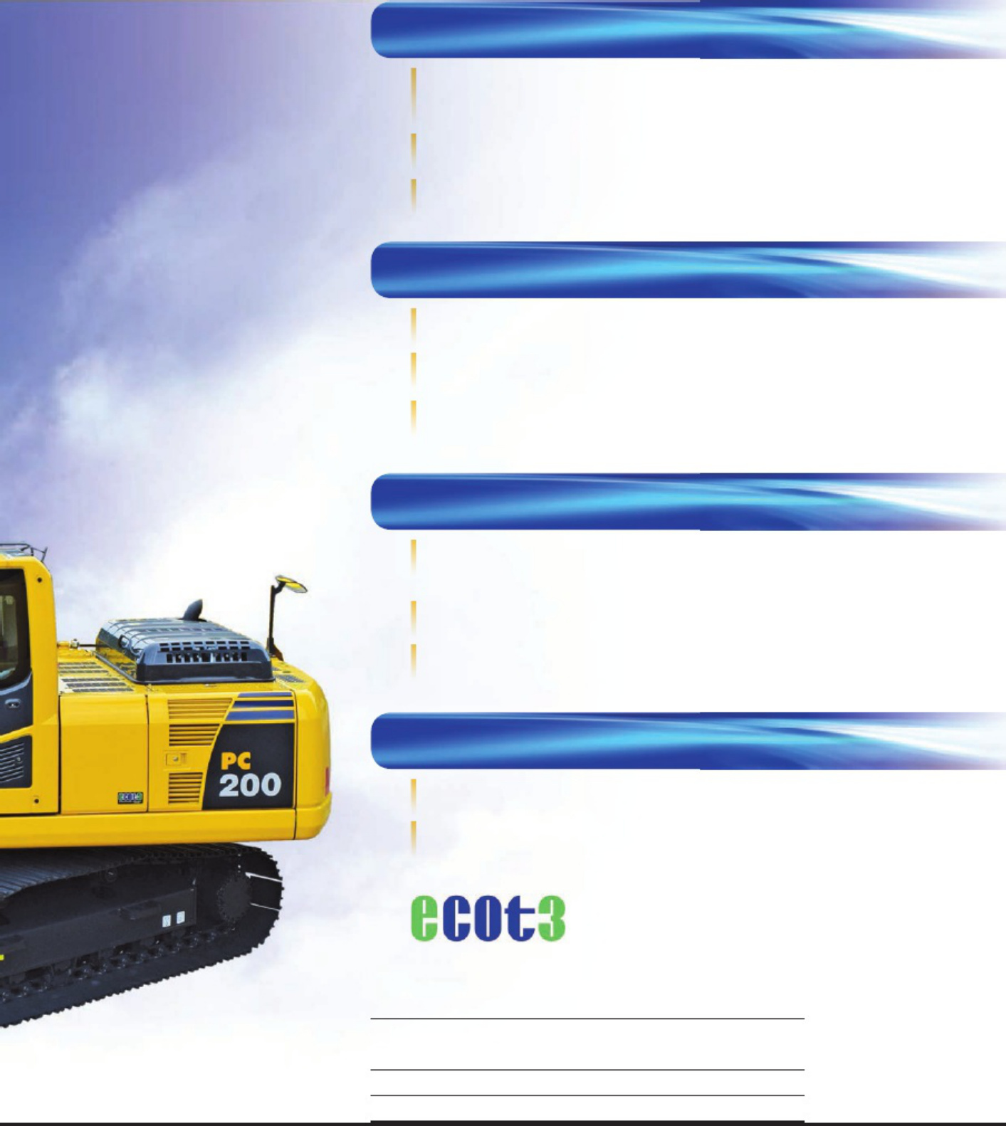 Sample 3 of Komatsu PC200-8M0 Hydraulic Excavator Technical Manual [PDF]