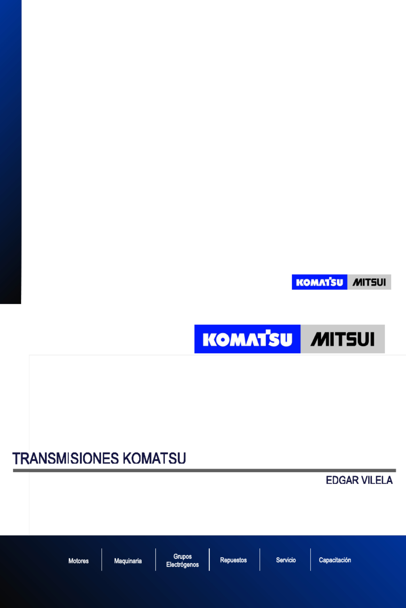 Sample 3 of Komatsu Transmisiones en Maquinaria Ko Technical Manual [PDF]