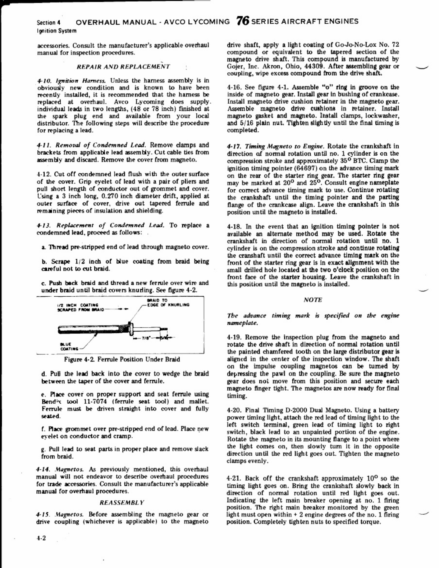 Sample 6 of Lycoming Engines Lycoming 76 Series Overhaul Technical Manual [PDF]