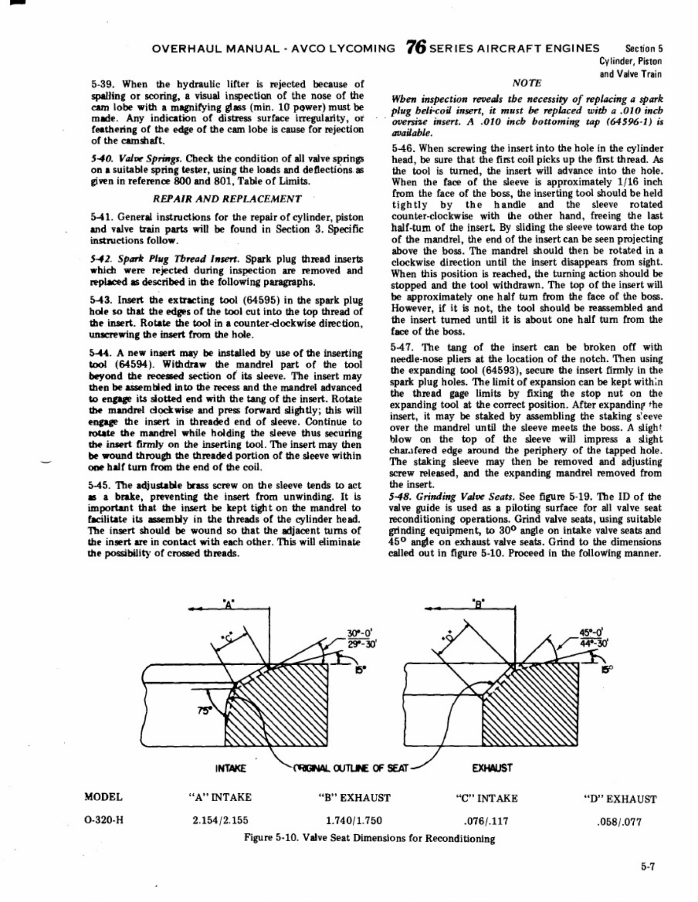 Sample 7 of Lycoming Engines Lycoming 76 Series Overhaul Technical Manual [PDF]