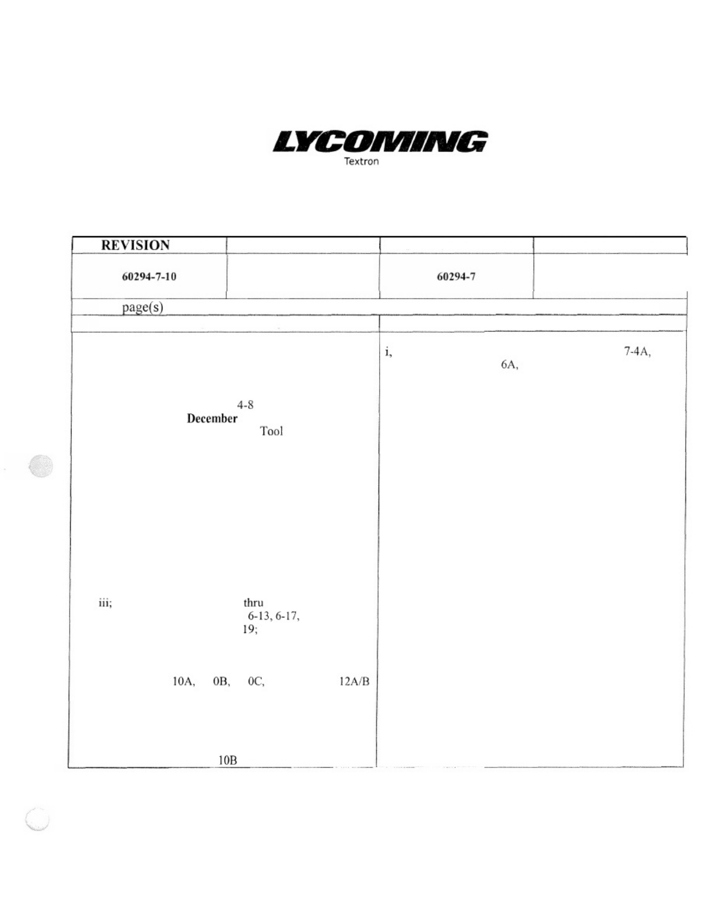 Sample 2 of Lycoming Engines Lycoming Direct Drive Overhaul Technical Manual [PDF]