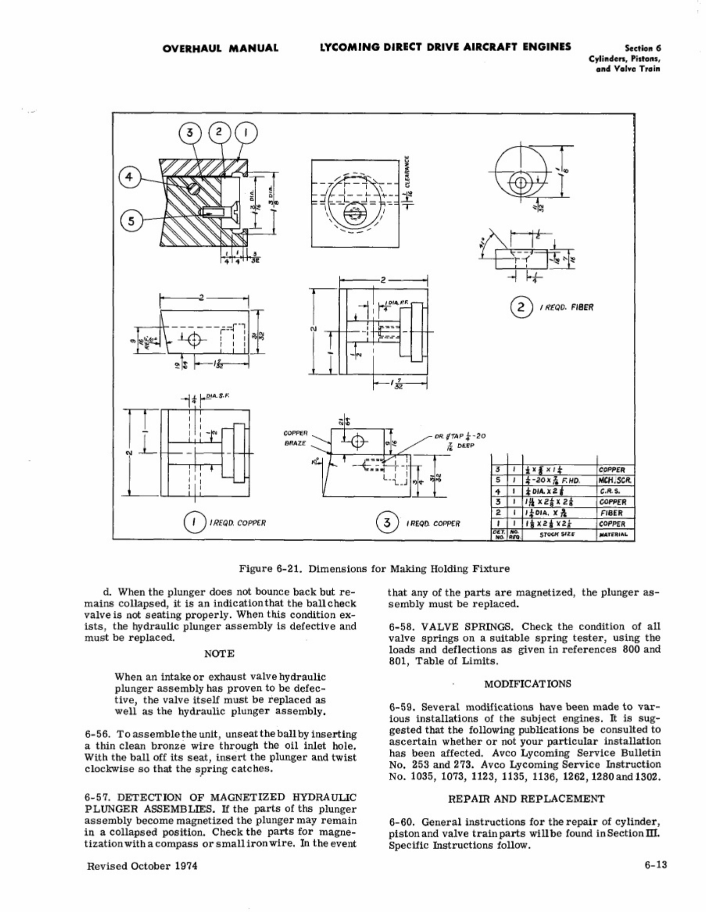 Sample 6 of Lycoming Engines Lycoming Direct Drive Overhaul Technical Manual [PDF]