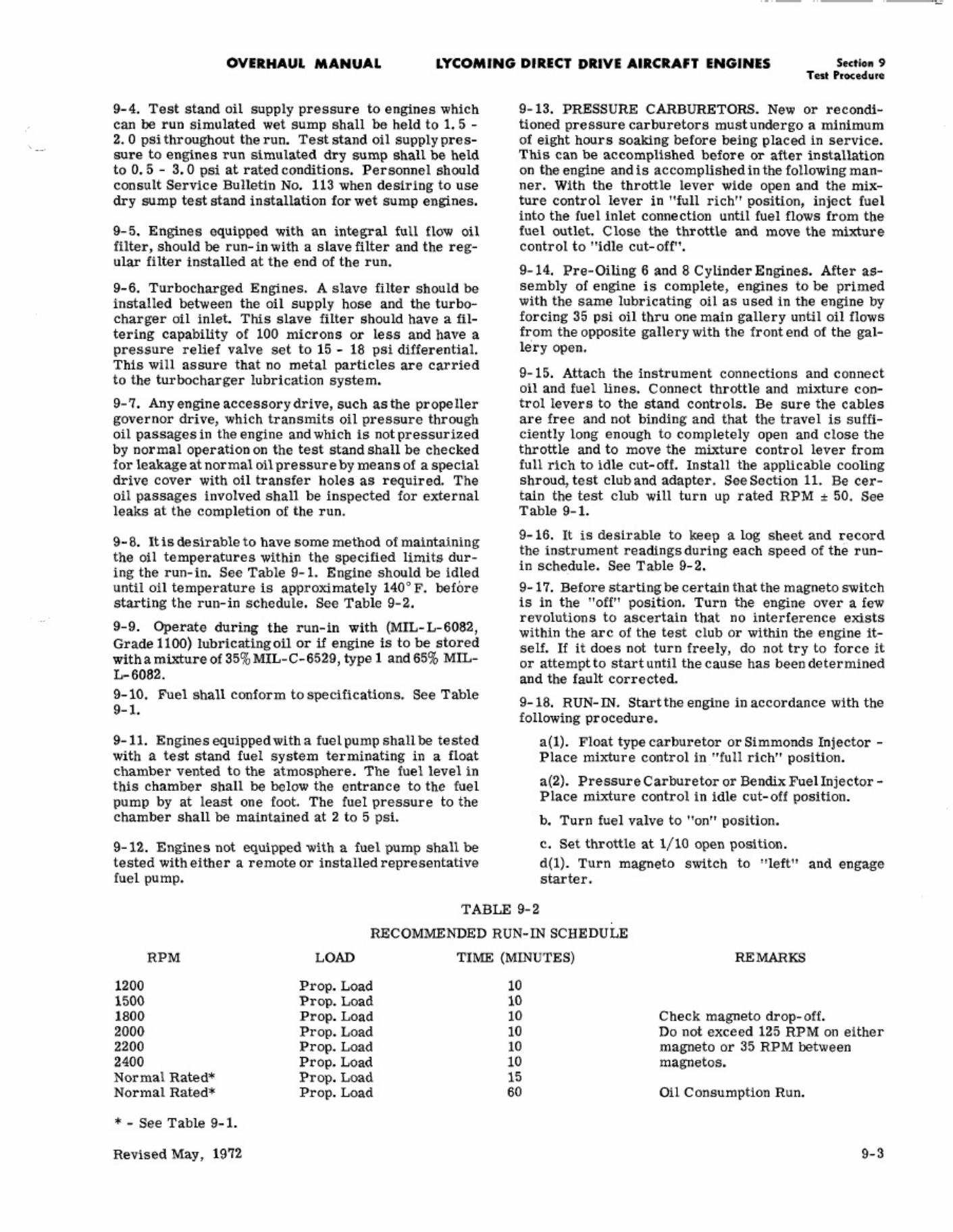 Sample 7 of Lycoming Engines Lycoming Direct Drive Overhaul Technical Manual [PDF]