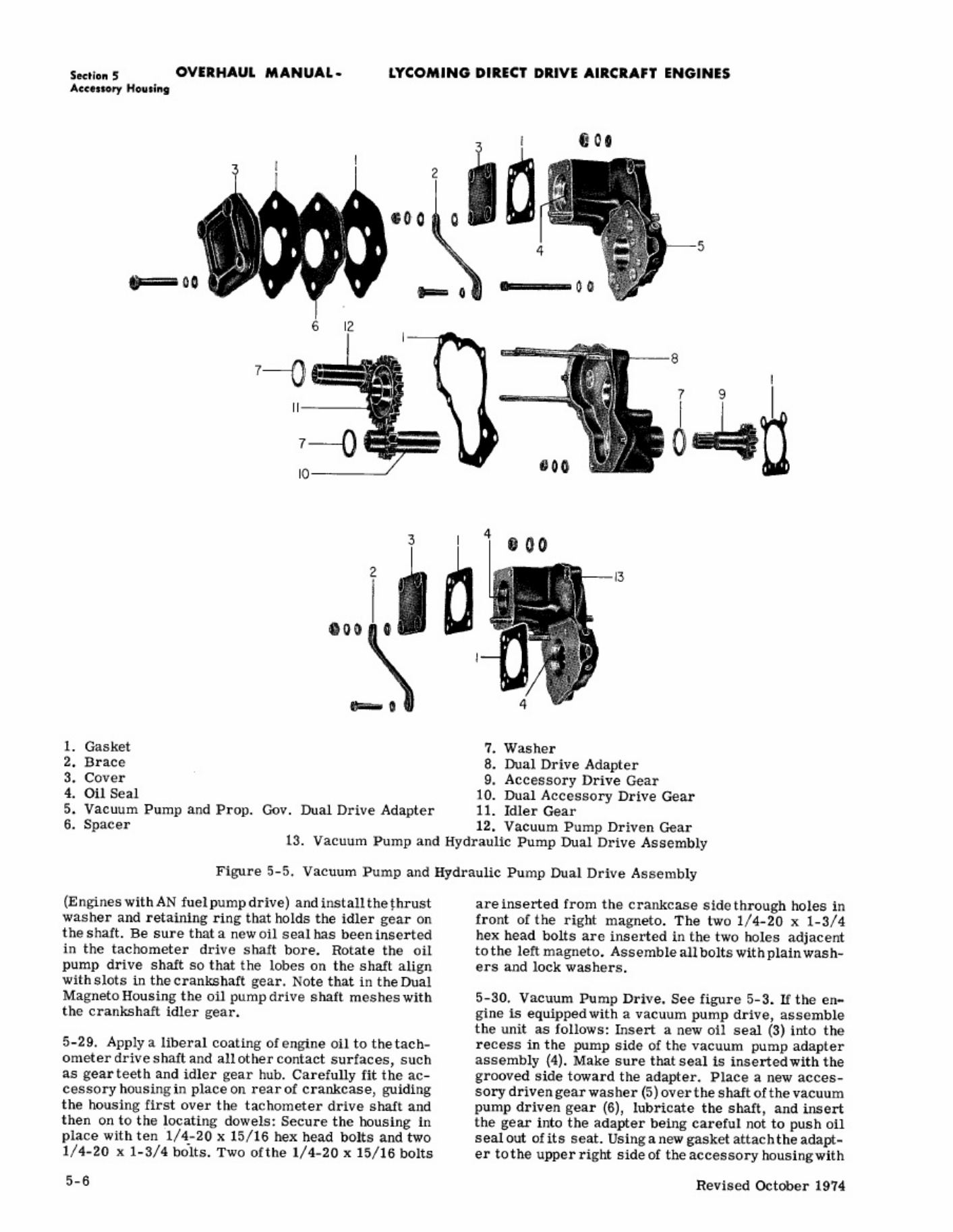 Sample 3 of Lycoming Engines Lycoming Overhaul Heavy Duty Diesel Engine Technical Manual [PDF]