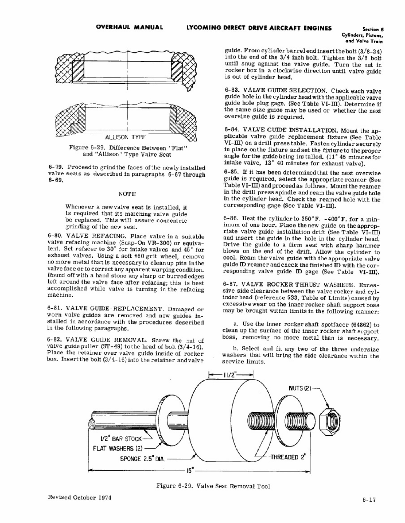 Sample 6 of Lycoming Engines Lycoming Overhaul Heavy Duty Diesel Engine Technical Manual [PDF]