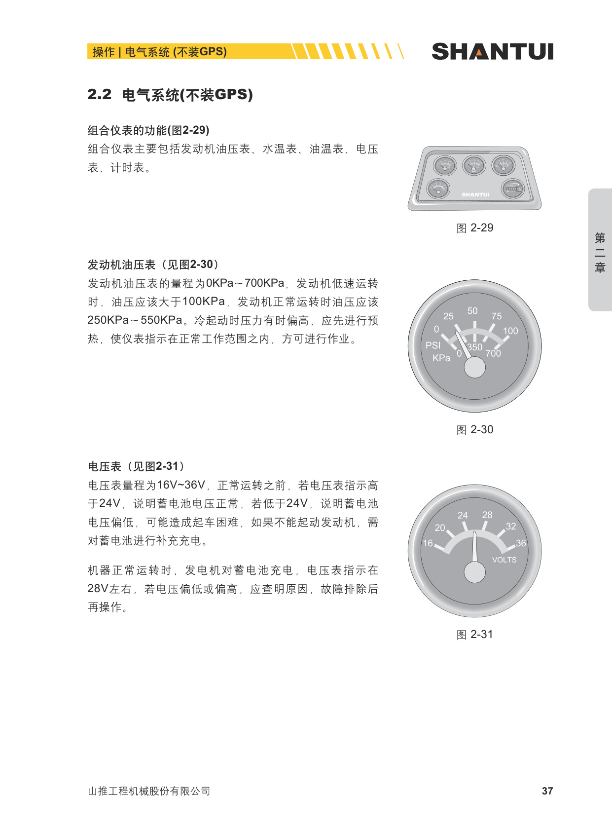 Sample 3 of Shantui SD22 - Crawler Bulldozer Operation & Maintenance Manual (OMM) [PDF]