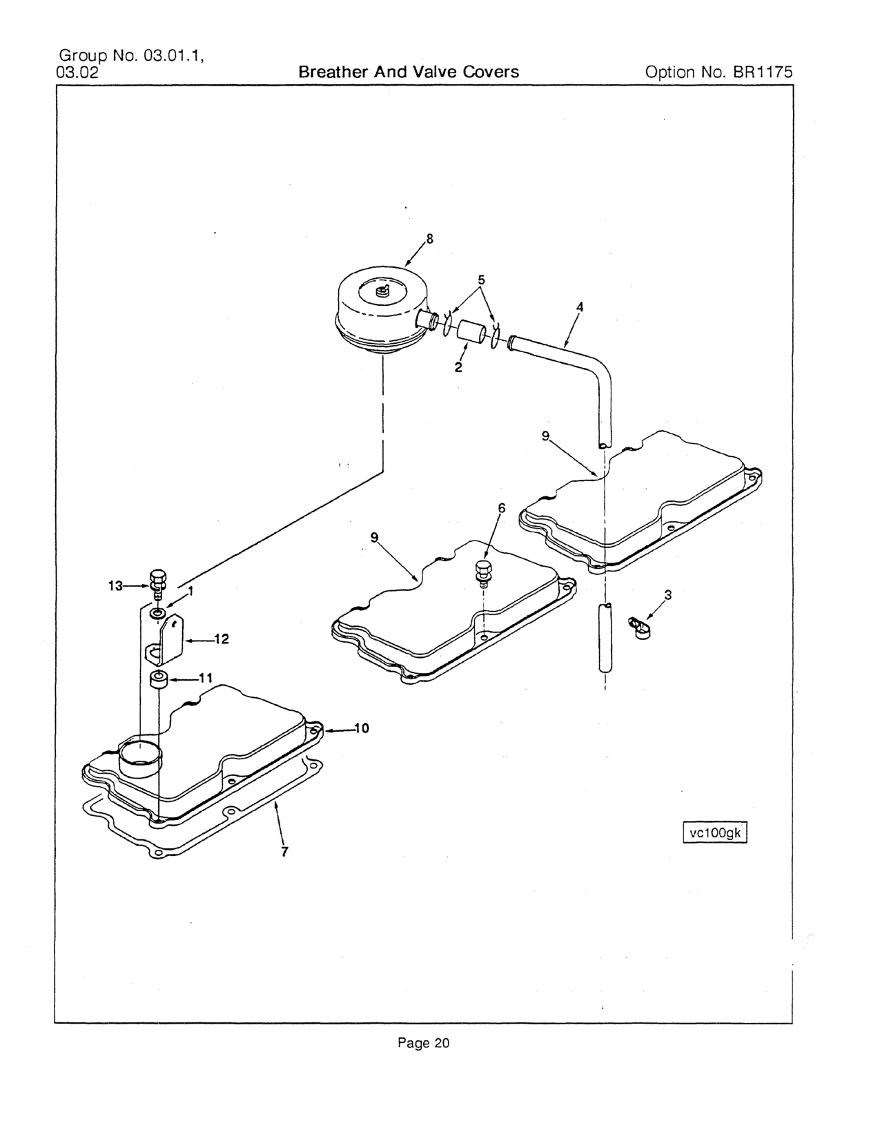 Sample 4 of John Deere / Cummins NTA855 Heavy Duty Diesel Engine Parts Catalog (PC2282) [PDF]