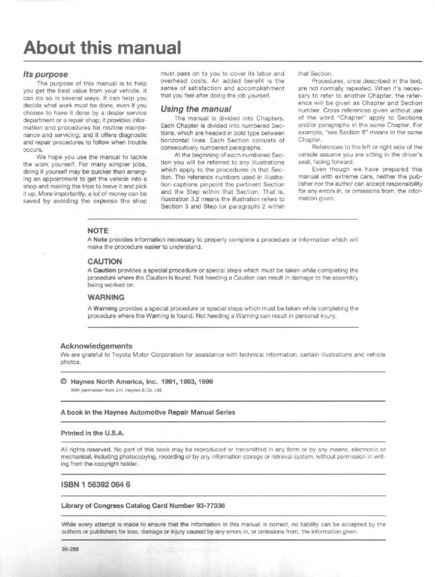 Sample 3 of Toyota 1984-1992 Toyota Corolla Workshop Service Manual [PDF]