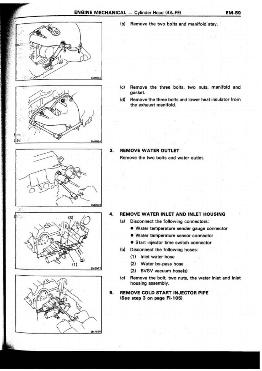 Sample 4 of Toyota 1985 Toyota Corolla FWD Workshop Service Manual [PDF]