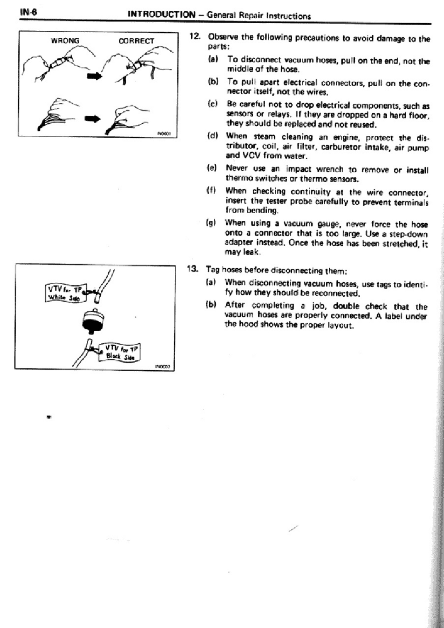 Sample 5 of Toyota 1986 Toyota Celica Workshop Service Manual [PDF]