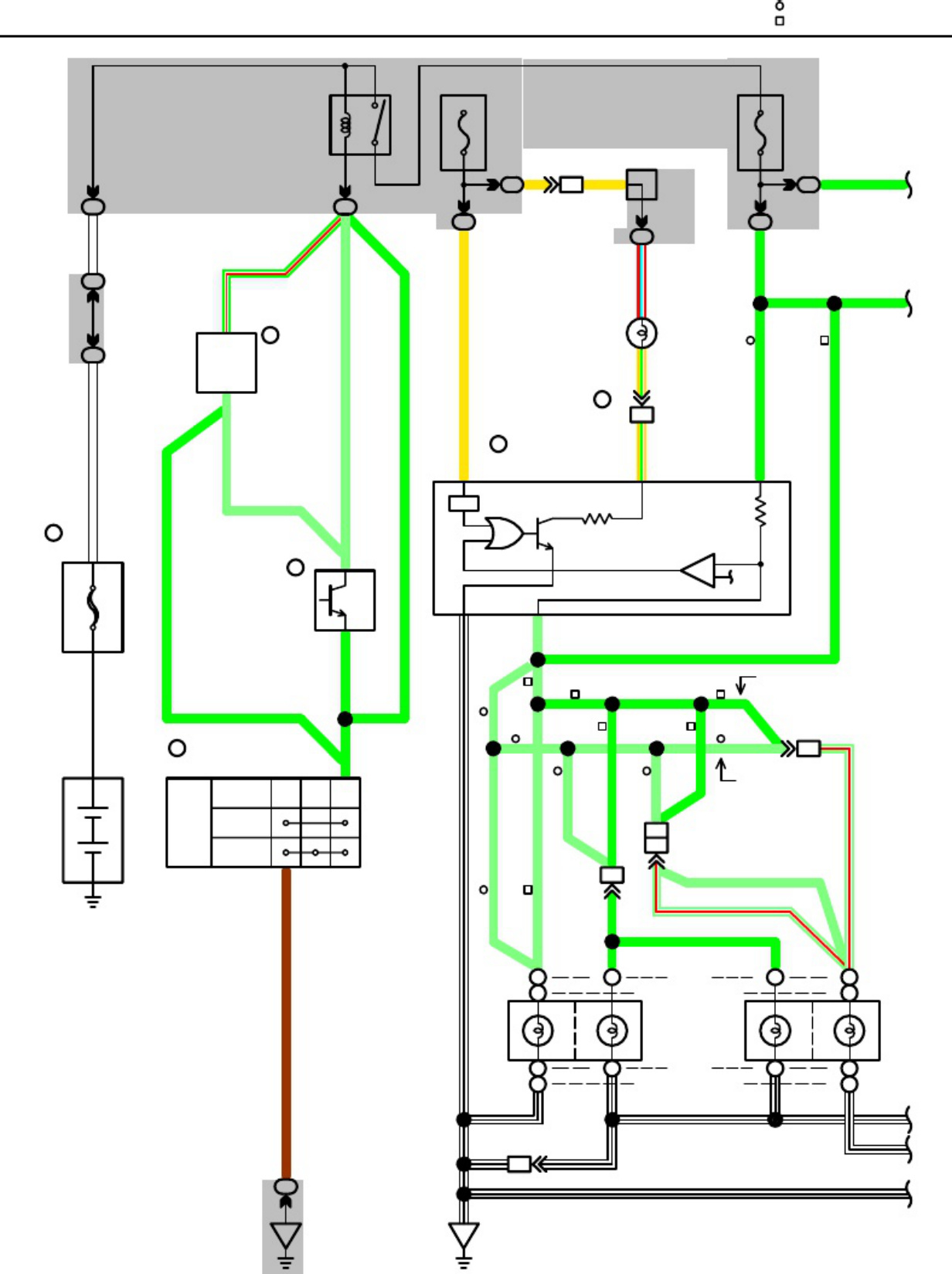 Sample 6 of Toyota 1990 Toyota Camry Wiring Complete Electrical Wiring Schematic & System Diagram [PDF]