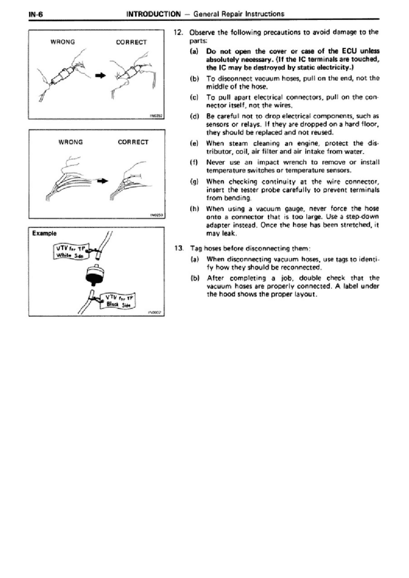 Sample 6 of Toyota 1990 Toyota Celica Workshop Service Manual [PDF]