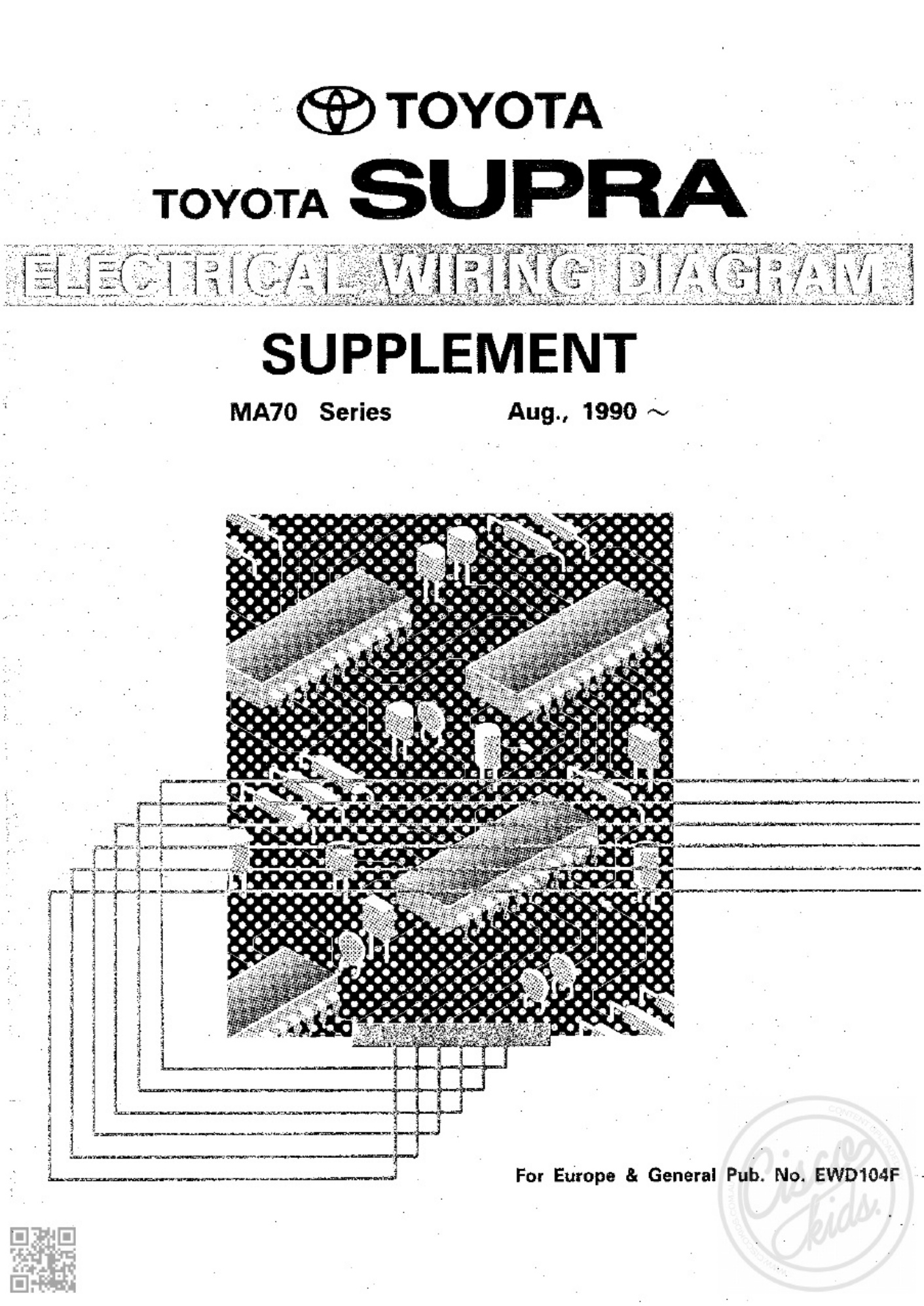 Sample 2 of Toyota 1990 Toyota Supra Ewd Ewd104f Eu Technical Manual [PDF]