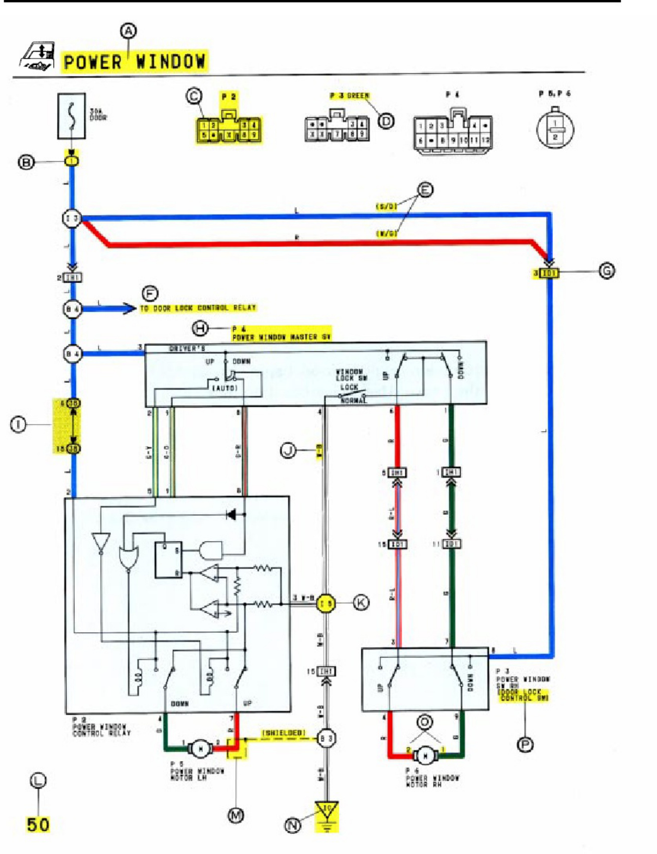 Sample 3 of Toyota 1997 Toyota 1MZ Wiring Diagram Complete Electrical Wiring Schematic & System Diagram [PDF]