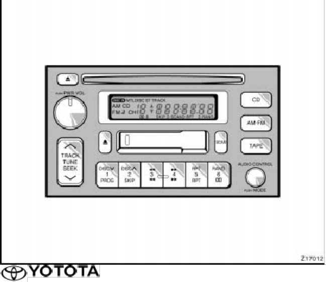 Sample 4 of Toyota 1998 Toyota 4Runner Operation Operation & Maintenance Manual (OMM) [PDF]