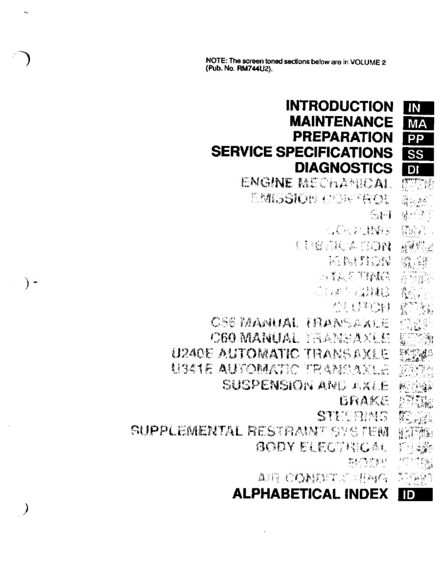 Sample 4 of Toyota 1999 Toyota Celica Workshop Service Manual [PDF]