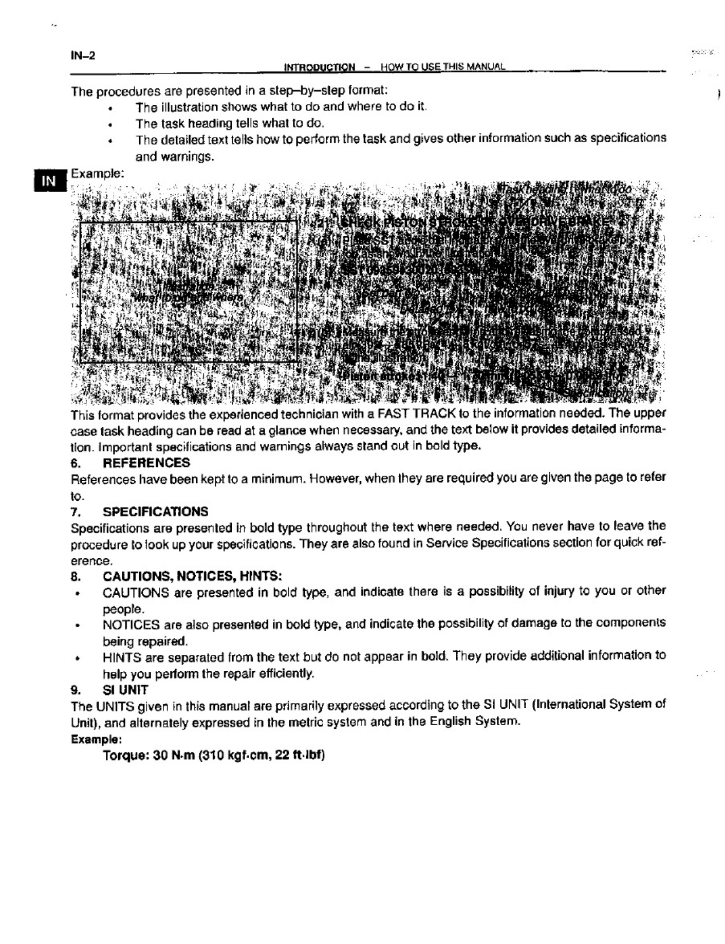 Sample 6 of Toyota 1999 Toyota Celica Workshop Service Manual [PDF]
