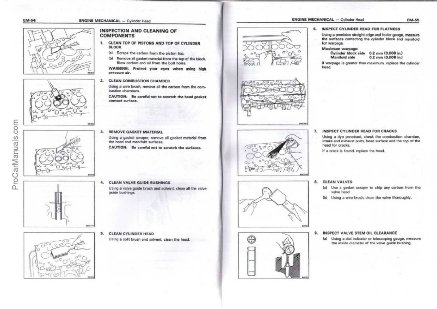 Sample 4 of Toyota 1C 2C 2C T Diesel Engine Workshop Service Manual [PDF]