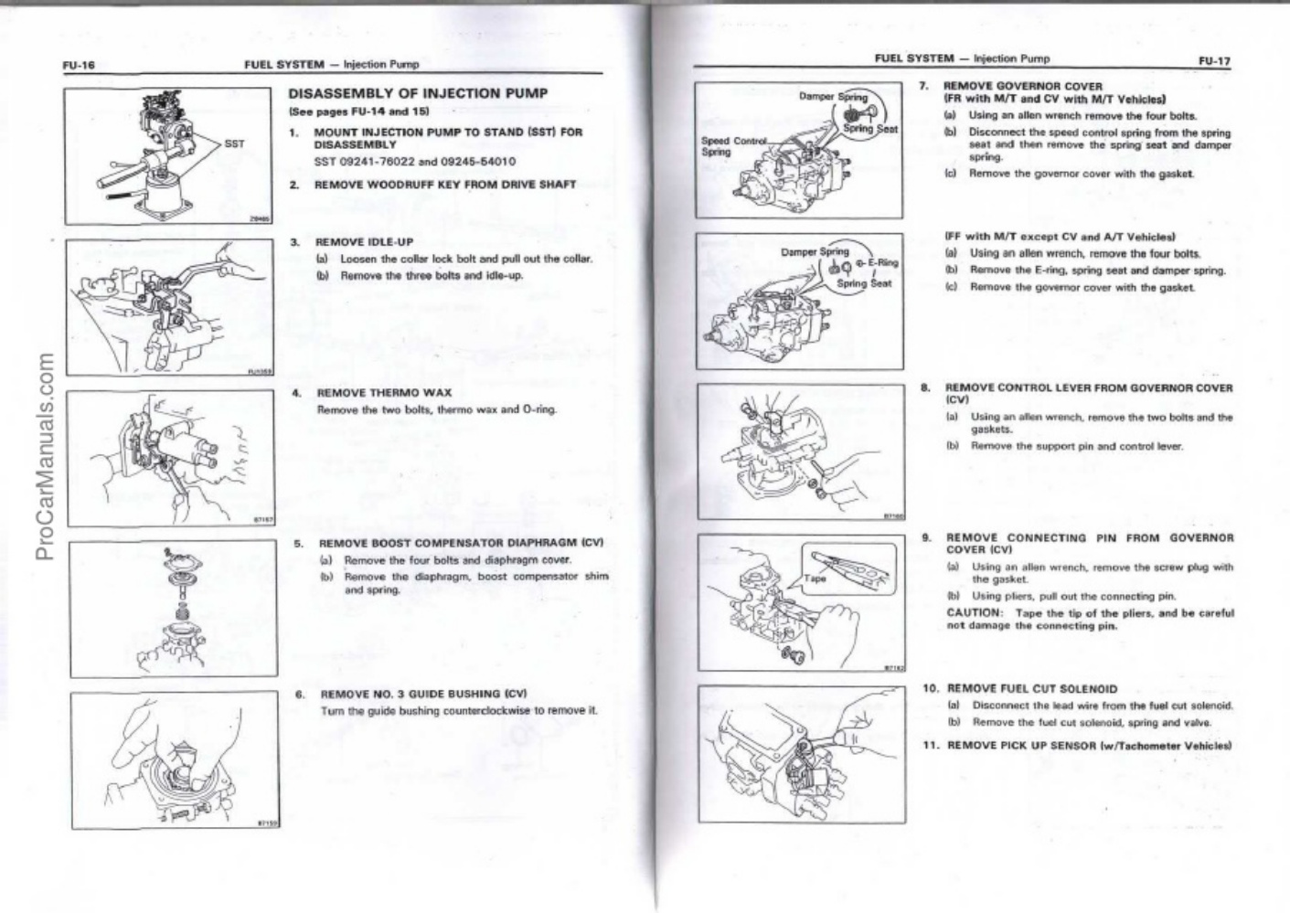 Sample 6 of Toyota 1C 2C 2C T Diesel Engine Workshop Service Manual [PDF]