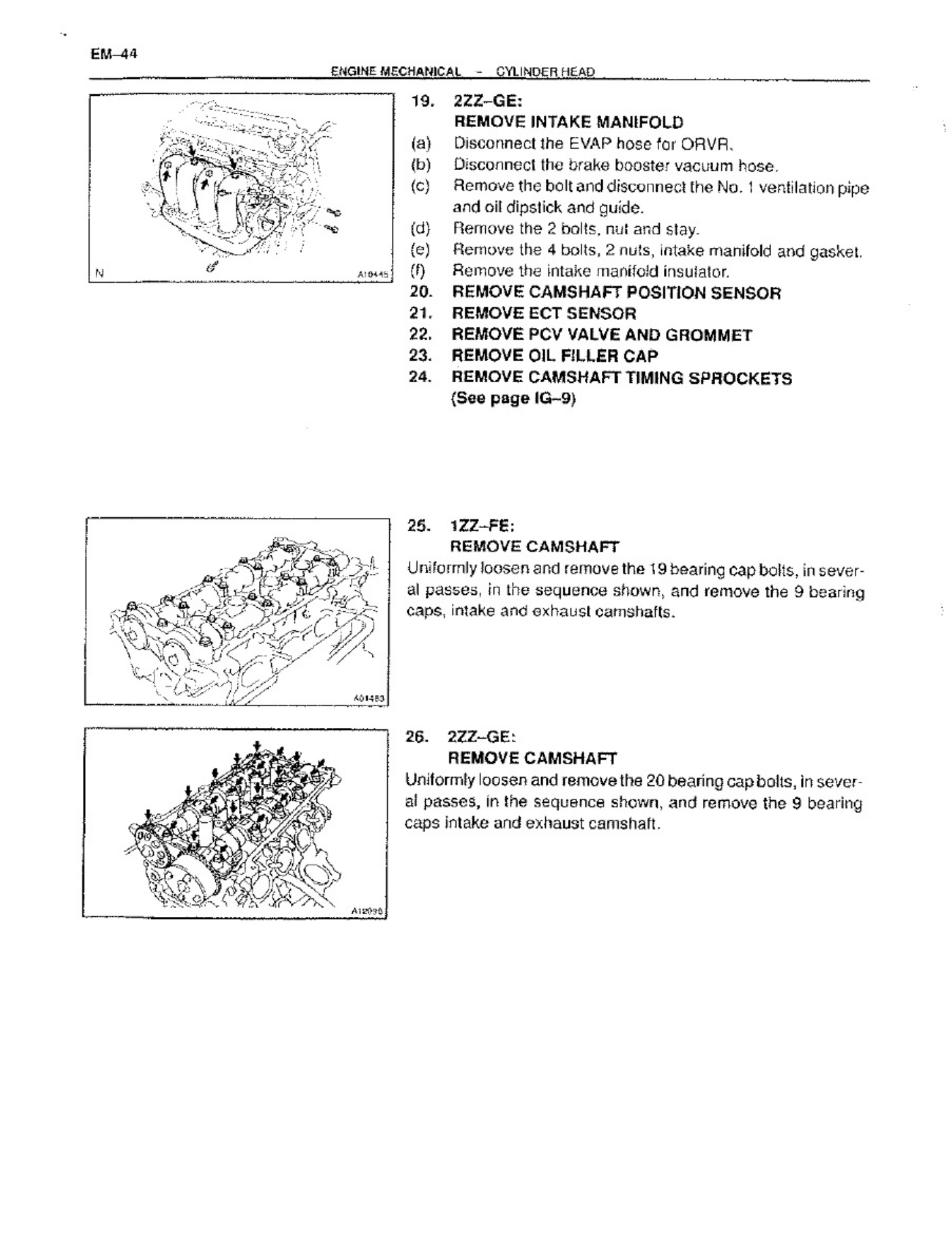 Sample 3 of Toyota 2000-2005 Toyota Celica Workshop Service Manual [PDF]