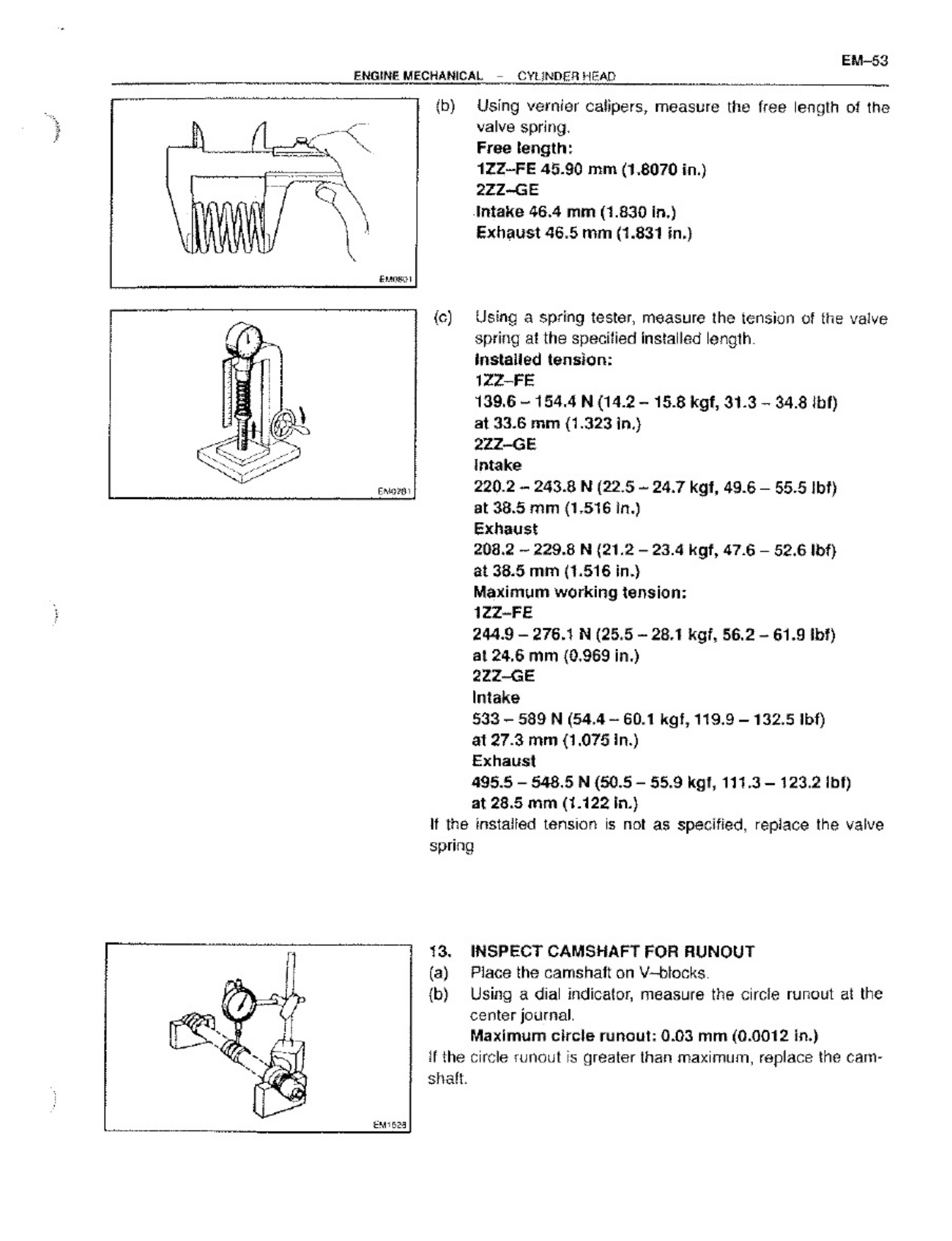 Sample 5 of Toyota 2000-2005 Toyota Celica Workshop Service Manual [PDF]