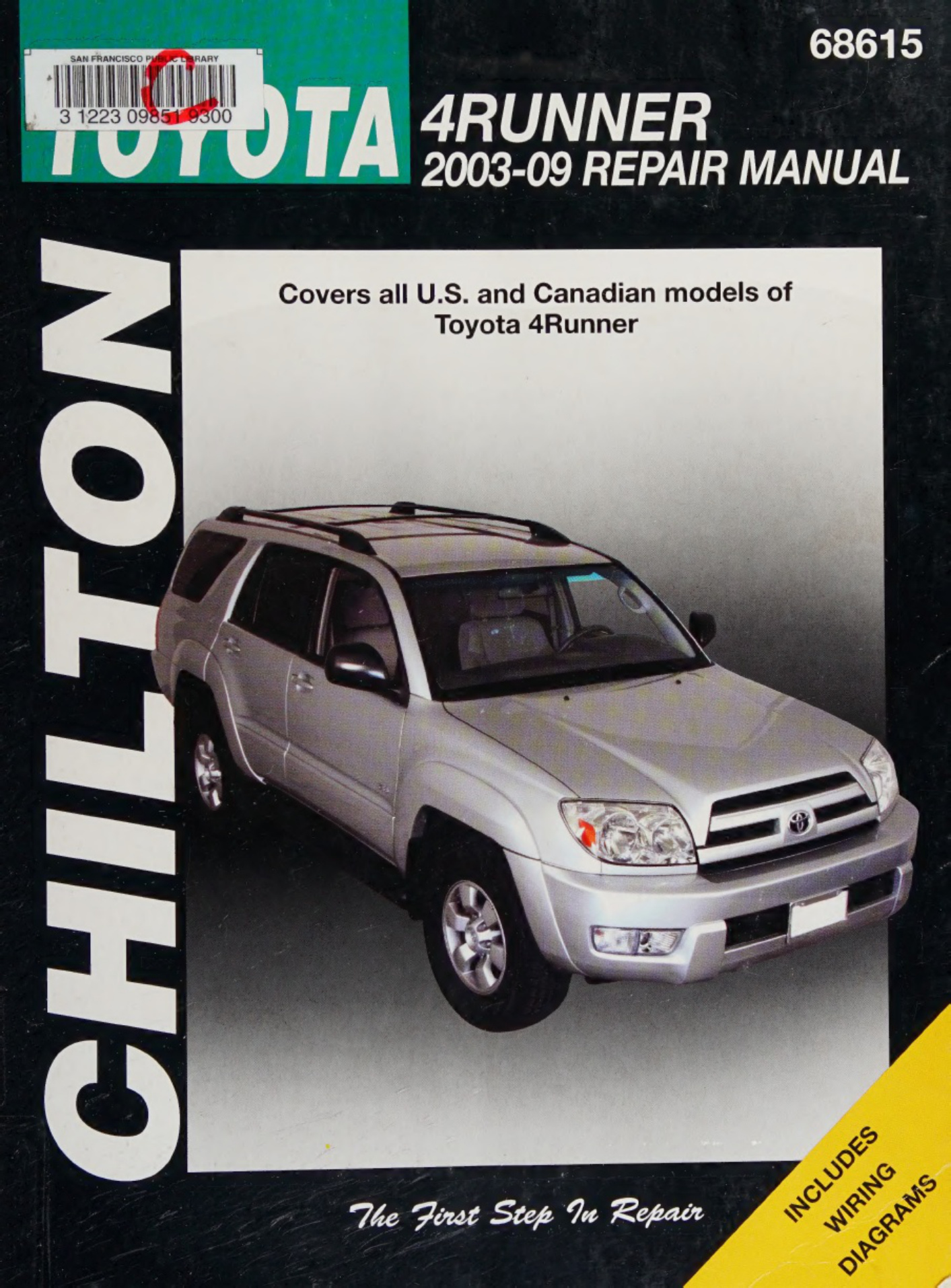 Toyota 2003-2009 Toyota 4Runner Workshop Service Manual [PDF] cover