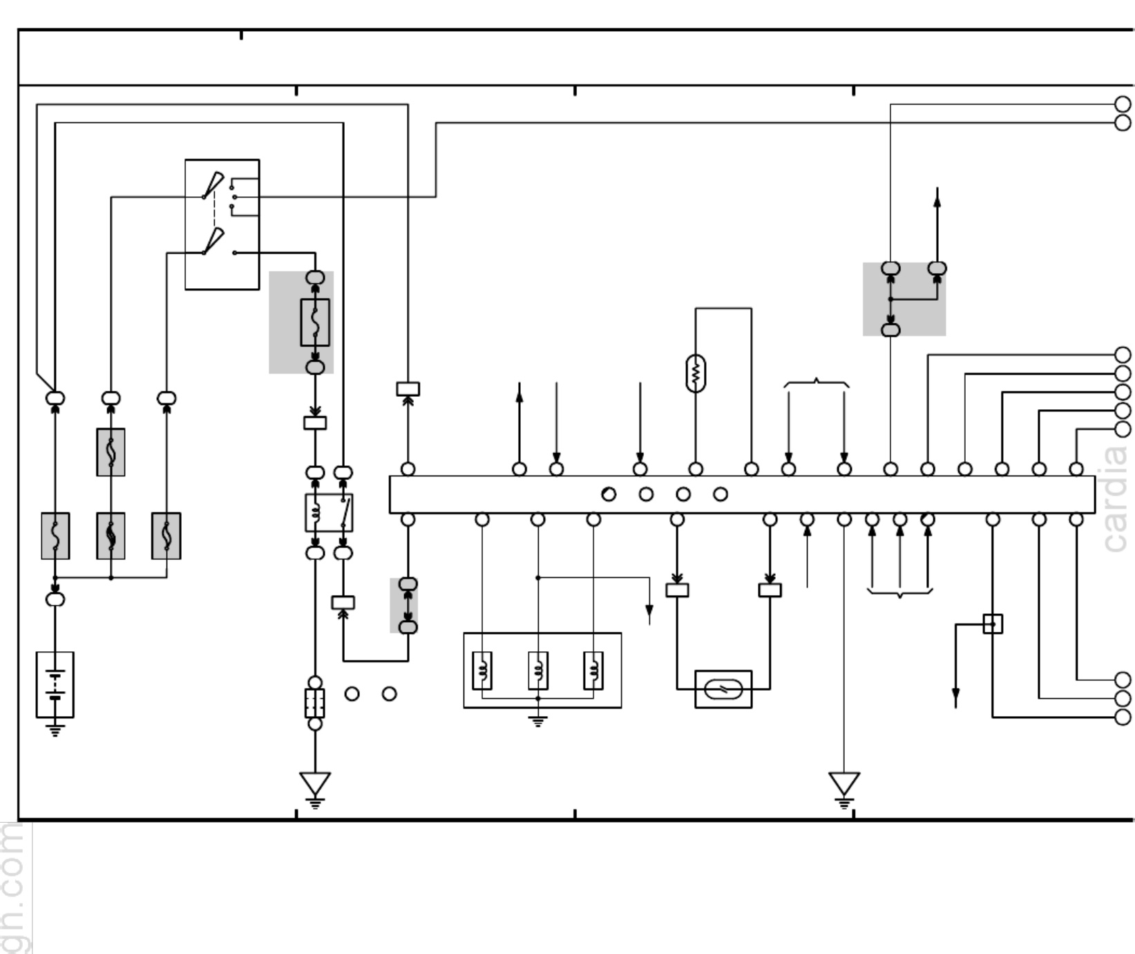 Sample 6 of Toyota 2003 Toyota Tacoma Wiring Diagram Complete Electrical Wiring Schematic & System Diagram [PDF]