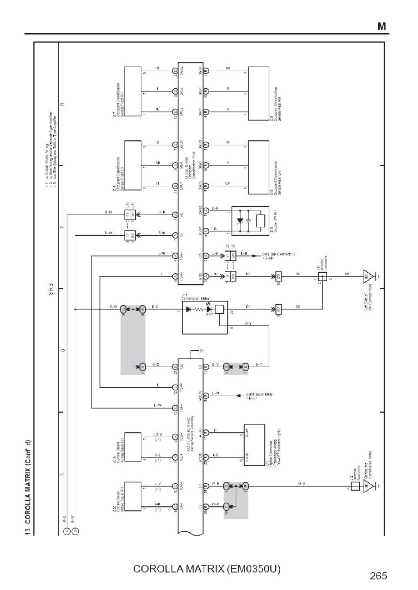 Sample 6 of Toyota 2004-2007 Toyota Corolla Matrix Ove Complete Electrical Wiring Schematic & System Diagram [PDF]