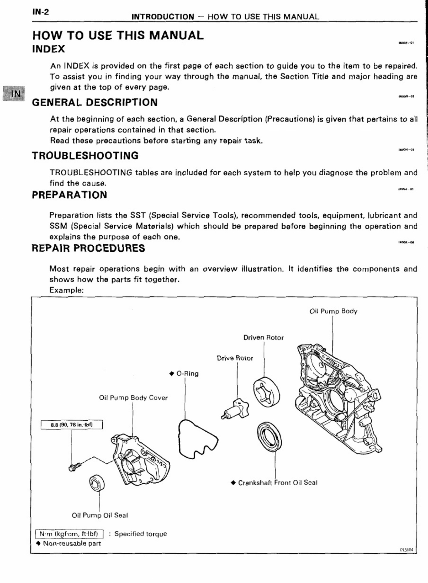 Sample 4 of Toyota 3S-FE Engine Workshop Service Manual [PDF]