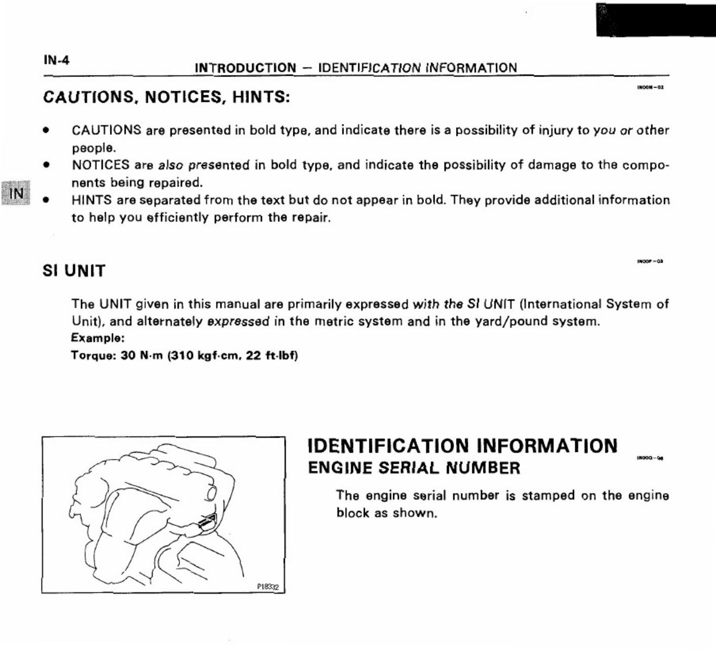 Sample 5 of Toyota 3S-FE Engine Workshop Service Manual [PDF]