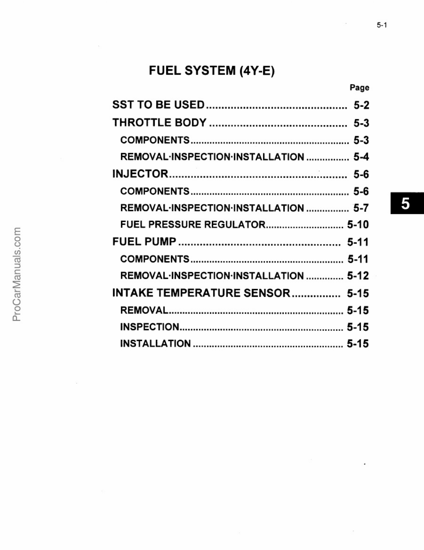 Sample 6 of Toyota 4Y Engine Workshop Service Manual [PDF]