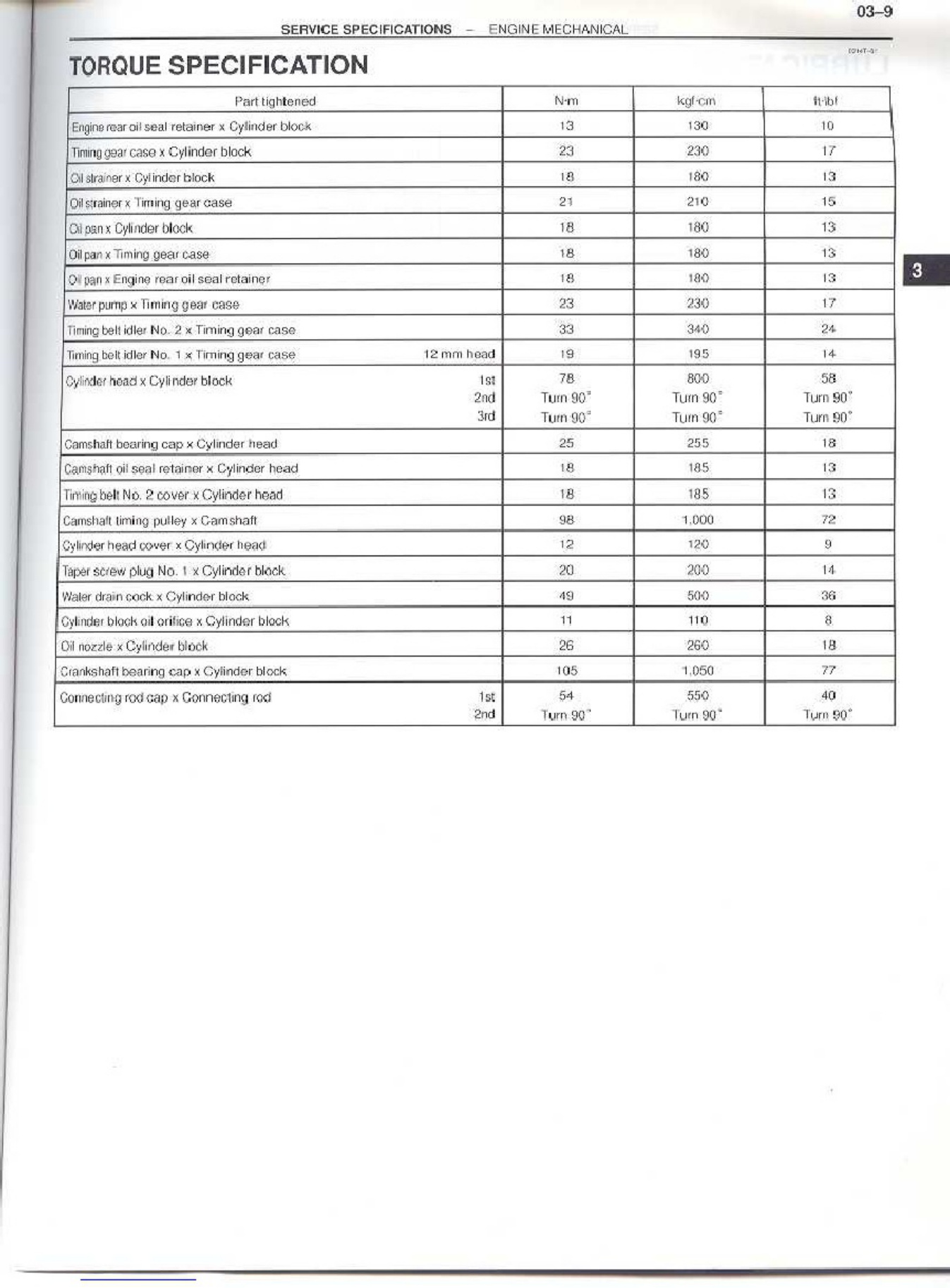 Sample 4 of Toyota 5L-E Engine Workshop Service Manual [PDF]